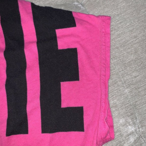 Disney Tall Womens Pink Minnie Mouse Short Sleeve T-shirt XL & Headband - Picture 7 of 11